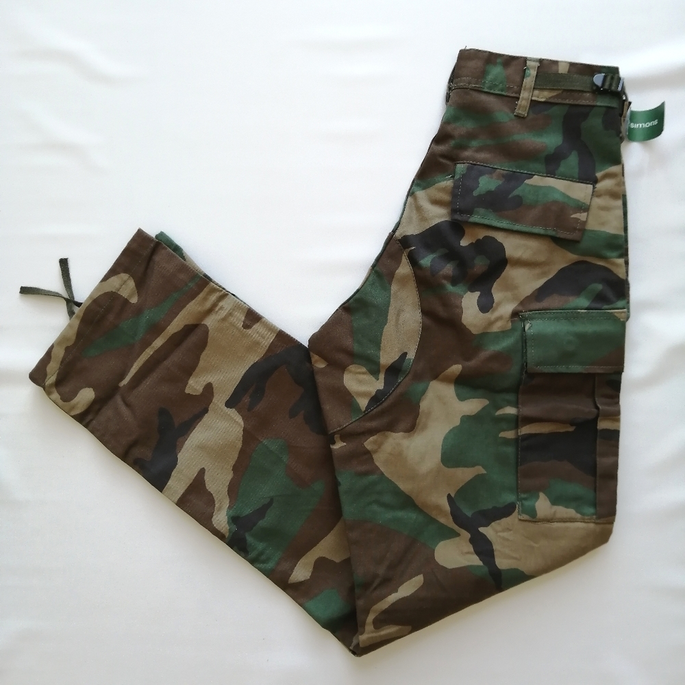 Rothco Woodland Camo Pants X-Small NWT